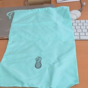 Aquazzura Turquoise Fabric Bag